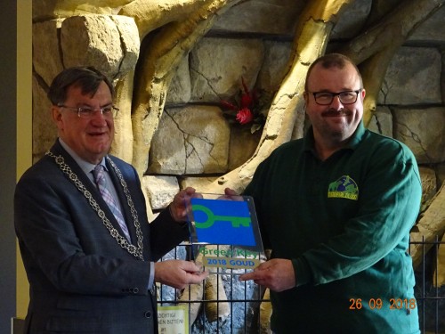 Dierenpark Zie-ZOO uitreiking certificaat GK